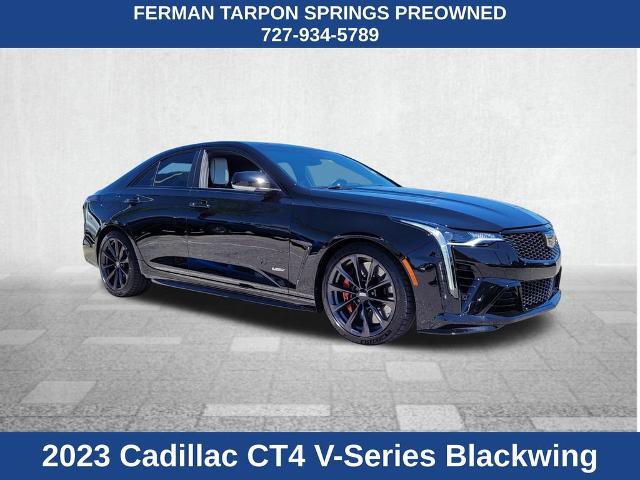 2023 Cadillac CT4-V Vehicle Photo in TARPON SPRINGS, FL 34689-6224