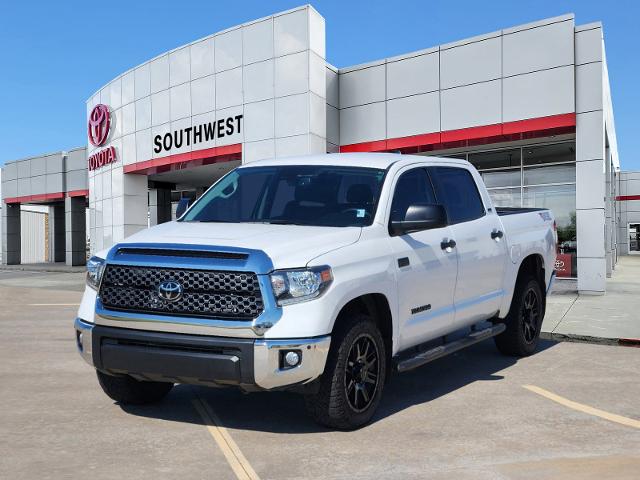 Used 2021 Toyota Tundra SR5 with VIN 5TFEY5F18MX299228 for sale in Weatherford, TX