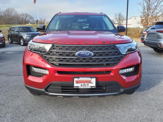 Used 2022 Ford Explorer XLT with VIN 1FMSK8DH1NGA77164 for sale in Winchester, VA