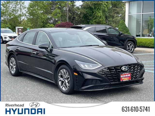 Used 2021 Hyundai Sonata SEL with VIN 5NPEF4JA9MH091958 for sale in Riverhead, NY