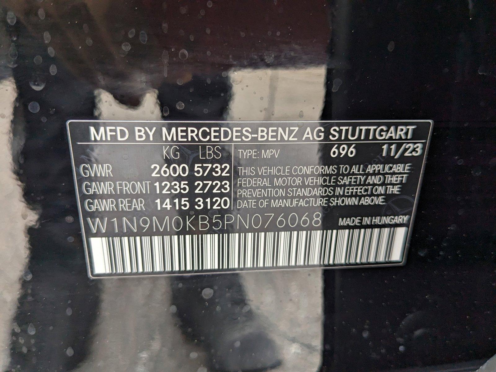 2023 Mercedes-Benz EQB Vehicle Photo in Wesley Chapel, FL 33544