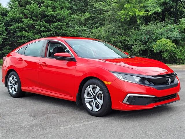 Used 2020 Honda Civic LX with VIN 2HGFC2F6XLH554981 for sale in Little Rock, AR