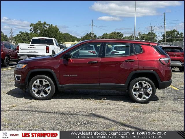 Used 2020 Jeep Compass Sport with VIN 3C4NJDAB6LT223984 for sale in Ferndale, MI