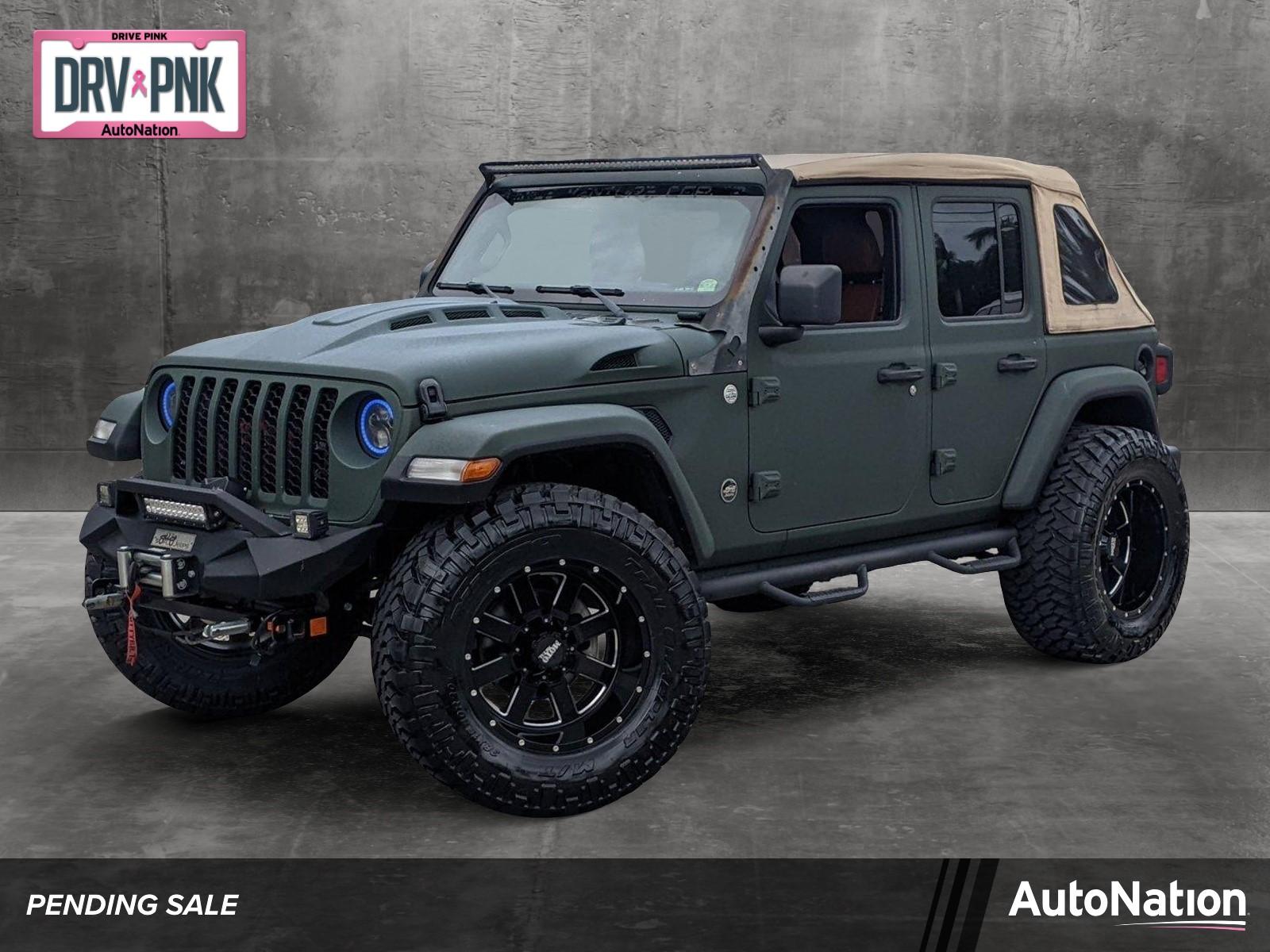 2018 Jeep Wrangler Unlimited Vehicle Photo in PEMBROKE PINES, FL 33024-6534