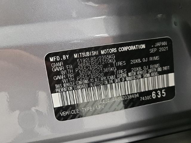 2022 Mitsubishi Outlander Vehicle Photo in APPLETON, WI 54914-4656