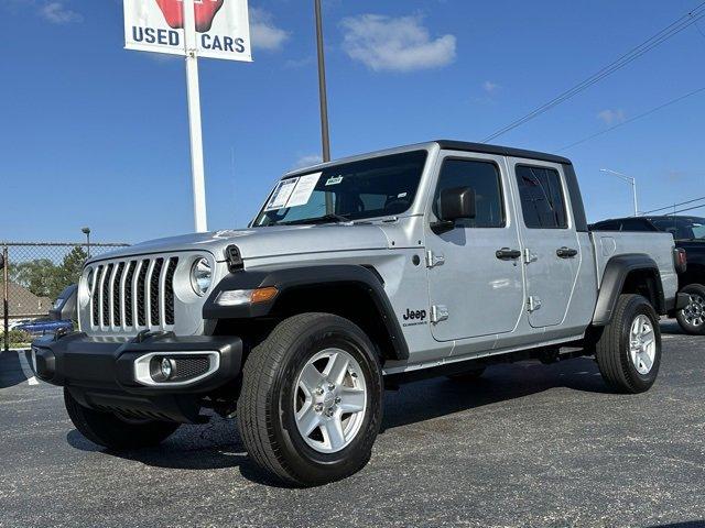 Used 2023 Jeep Gladiator Sport S with VIN 1C6HJTAG8PL514403 for sale in Tinley Park, IL