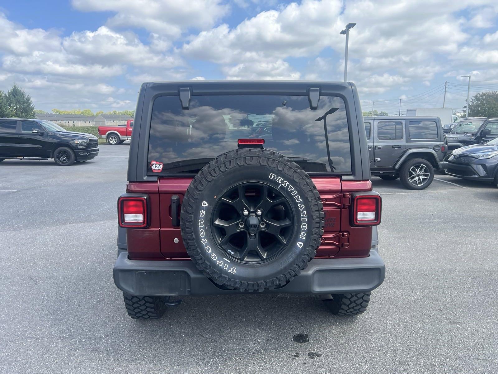 2021 Jeep Wrangler Vehicle Photo in Mechanicsburg, PA 17050-1707