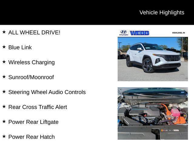 2024 Hyundai TUCSON Hybrid Vehicle Photo in Highland, IN 46322-2506