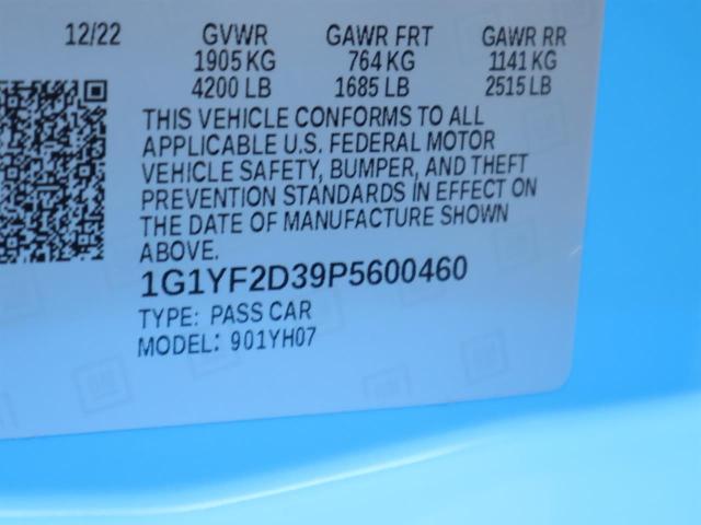 2023 Chevrolet Corvette Vehicle Photo in BARTOW, FL 33830-4397
