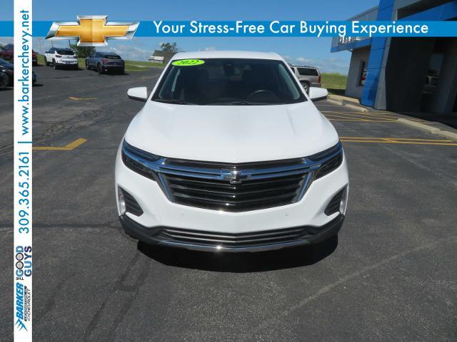 Used 2022 Chevrolet Equinox LT with VIN 3GNAXKEV9NL197543 for sale in Lexington, IL