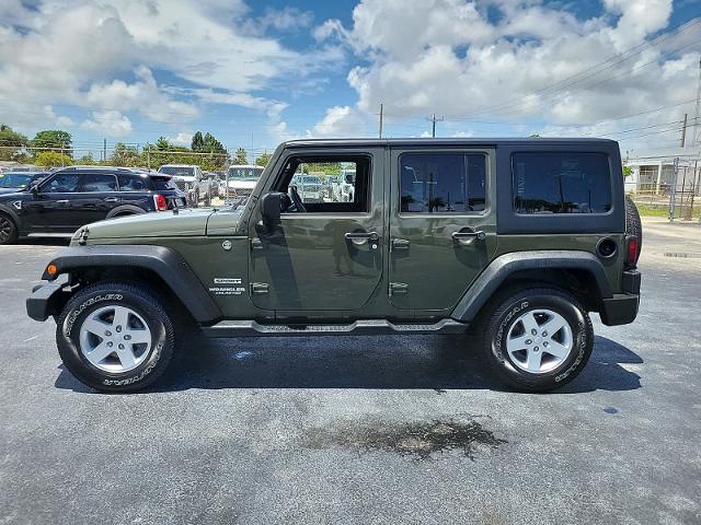 Used 2015 Jeep Wrangler Unlimited Sport with VIN 1C4HJWDG8FL727081 for sale in Lighthouse Point, FL