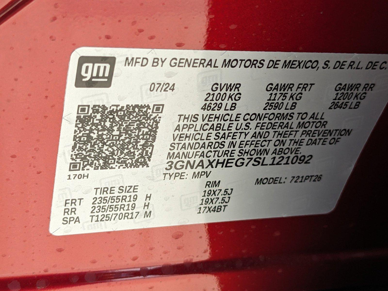 2025 Chevrolet Equinox Vehicle Photo in MIAMI, FL 33172-3015