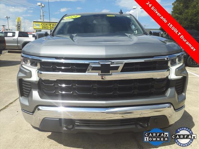 Used 2024 Chevrolet Silverado 1500 LT with VIN 1GCUDDE83RZ233553 for sale in Titusville, FL