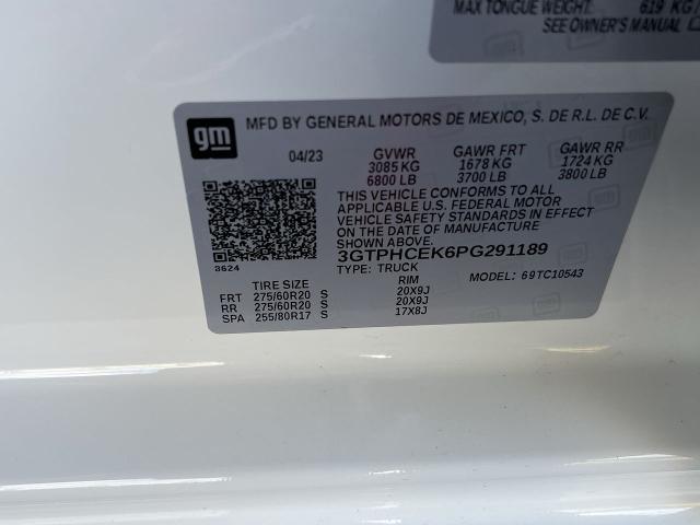 2023 GMC Sierra 1500 Vehicle Photo in TURLOCK, CA 95380-4918