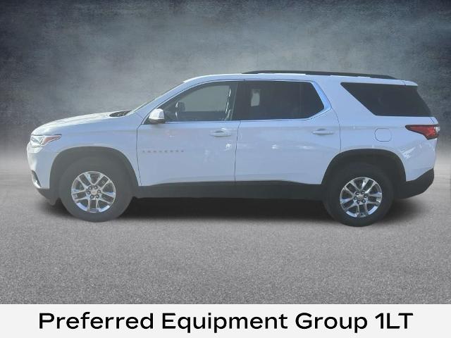 Used 2021 Chevrolet Traverse 1LT with VIN 1GNEVGKW6MJ102427 for sale in Brockport, NY