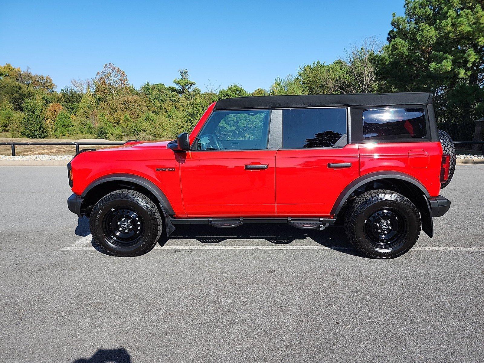 Used 2023 Ford Bronco 4-Door Black Diamond with VIN 1FMDE5BH0PLB17973 for sale in Bryant, AR