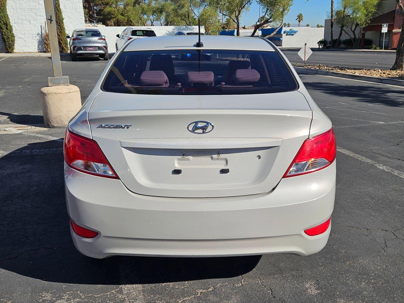 2016 Hyundai Accent Vehicle Photo in LAS VEGAS, NV 89146-3033