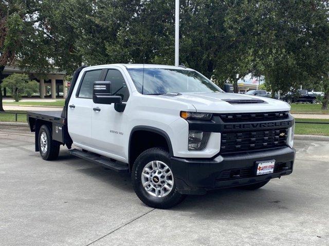 Used 2022 Chevrolet Silverado 2500HD Work Truck with VIN 1GB4YLEY5NF338125 for sale in Jersey Village, TX