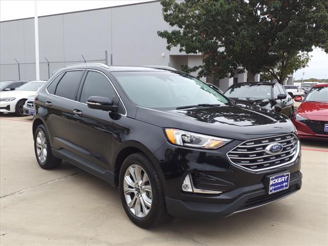 Used 2019 Ford Edge Titanium with VIN 2FMPK3K92KBB62540 for sale in Denton, TX