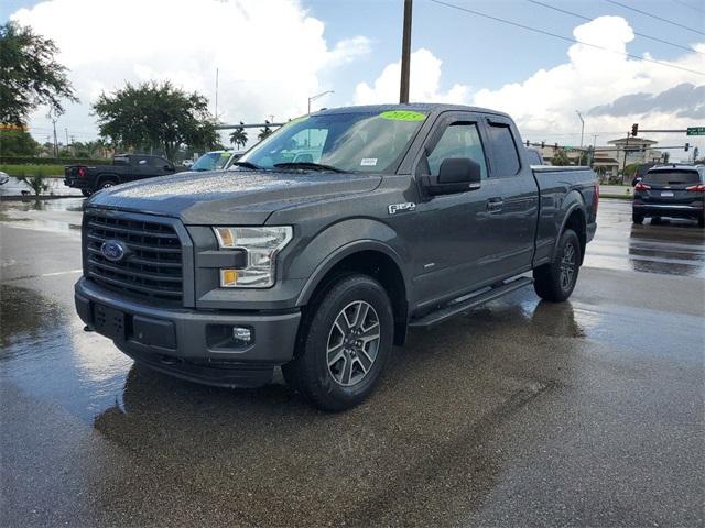 Used 2015 Ford F-150 XLT with VIN 1FTFX1EG5FFA65448 for sale in Cape Coral, FL