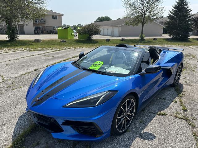 Used 2024 Chevrolet Corvette 2LT with VIN 1G1YB3D45R5000029 for sale in Kewaunee, WI