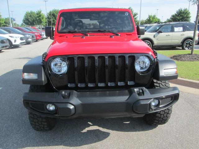 Certified 2021 Jeep Wrangler Willys Sport with VIN 1C4GJXAN6MW791524 for sale in Bentonville, AR