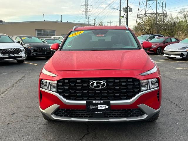 Certified 2023 Hyundai Santa Fe SEL with VIN 5NMS2DAJ0PH546227 for sale in Highland Park, IL