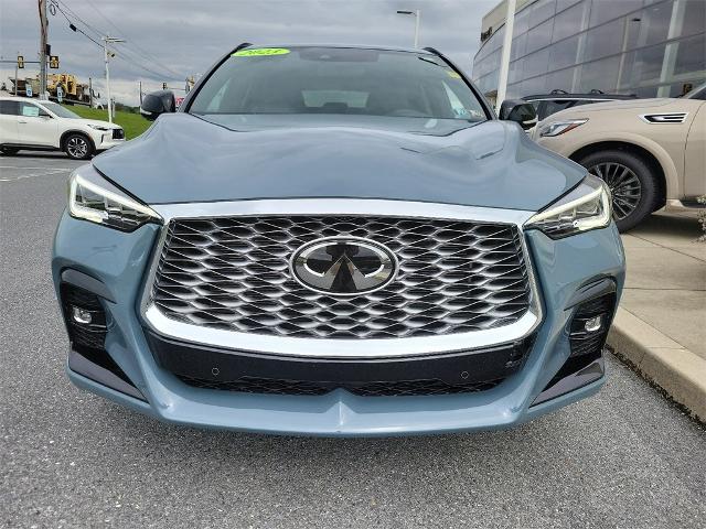 Certified 2023 INFINITI QX55 Essential with VIN 3PCAJ5KR8PF120246 for sale in Allentown, PA