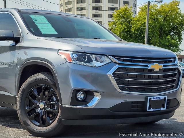 Used 2021 Chevrolet Traverse 1LT with VIN 1GNEVGKWXMJ131008 for sale in Oak Lawn, IL