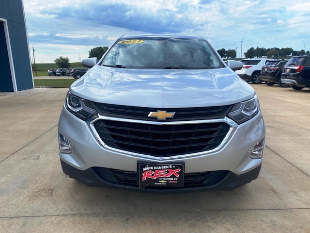 Used 2021 Chevrolet Equinox LT with VIN 2GNAXTEV4M6162126 for sale in Odebolt, IA