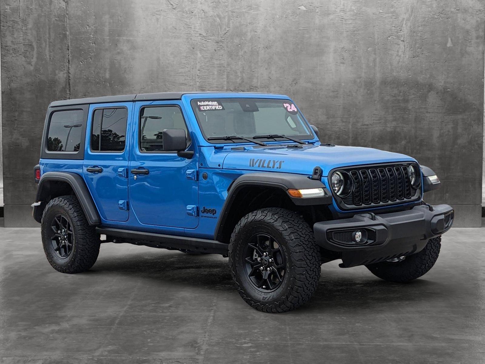 2024 Jeep Wrangler Vehicle Photo in HOUSTON, TX 77034-5009