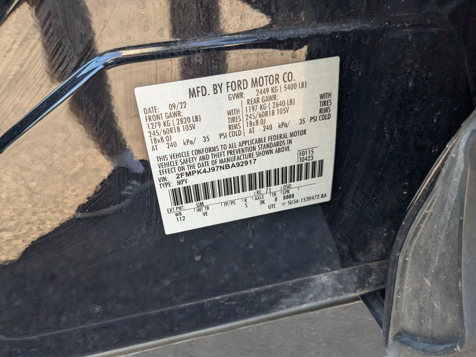 2022 Ford Edge Vehicle Photo in LONE TREE, CO 80124-2750