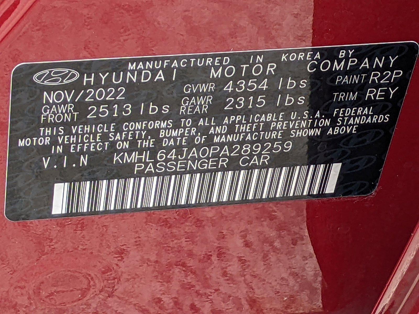 2023 Hyundai SONATA Vehicle Photo in Pembroke Pines , FL 33084