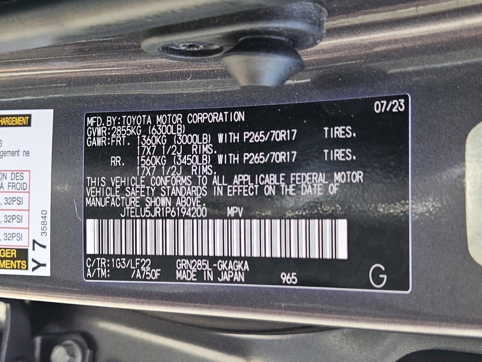 2023 Toyota 4Runner Vehicle Photo in MESA, AZ 85206-4395