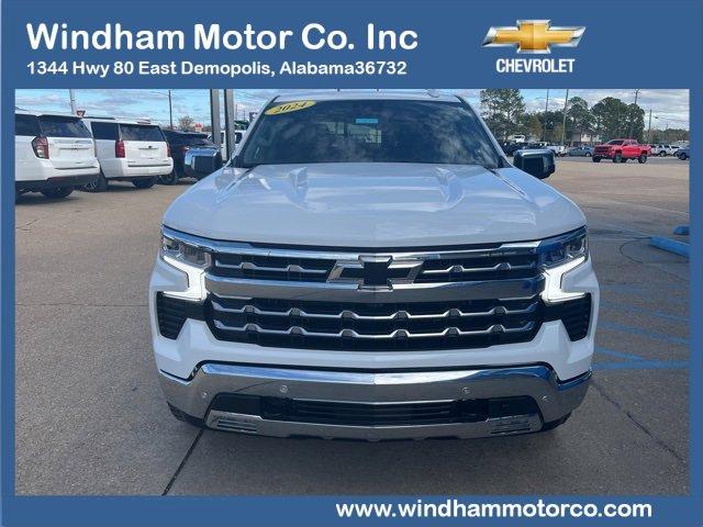 Used 2024 Chevrolet Silverado 1500 LTZ with VIN 1GCUDGE8XRZ225287 for sale in Demopolis, AL