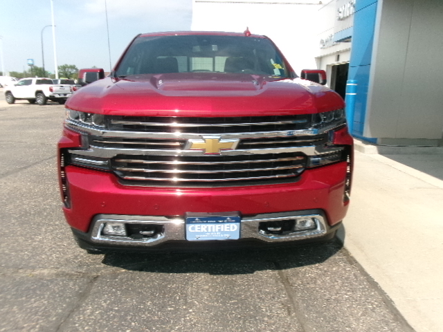 Certified 2021 Chevrolet Silverado 1500 High Country with VIN 1GCUYHEL6MZ266040 for sale in Wahpeton, ND