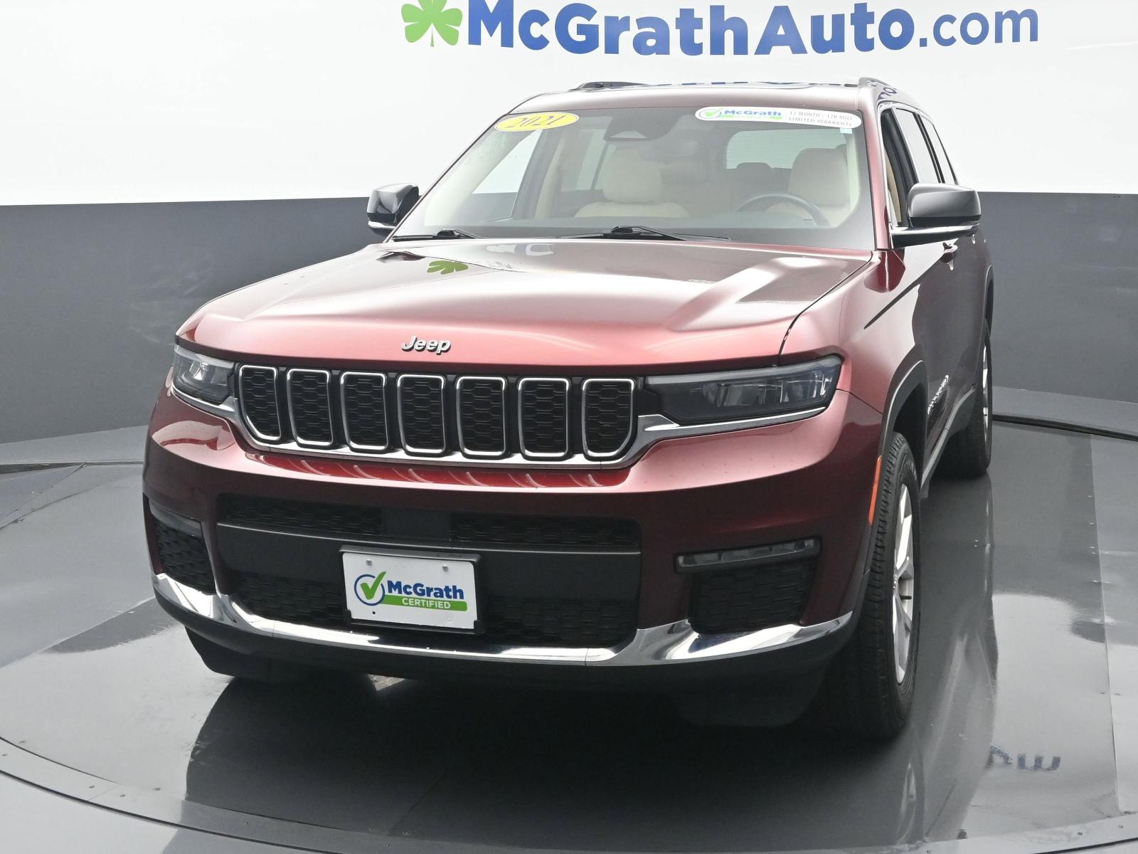 2021 Jeep Grand Cherokee L Vehicle Photo in Cedar Rapids, IA 52402