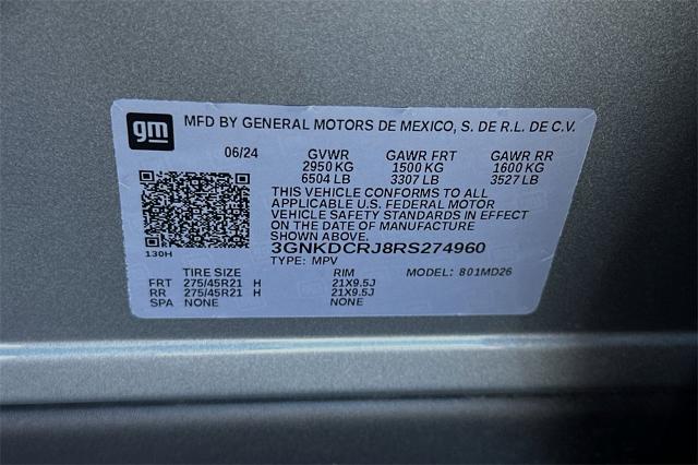 2024 Chevrolet Blazer EV Vehicle Photo in SALINAS, CA 93907-2500