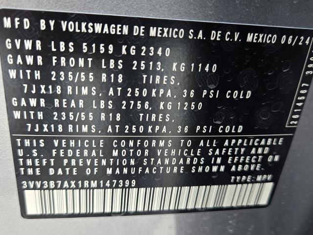 2024 Volkswagen Tiguan Vehicle Photo in Weatherford, TX 76087