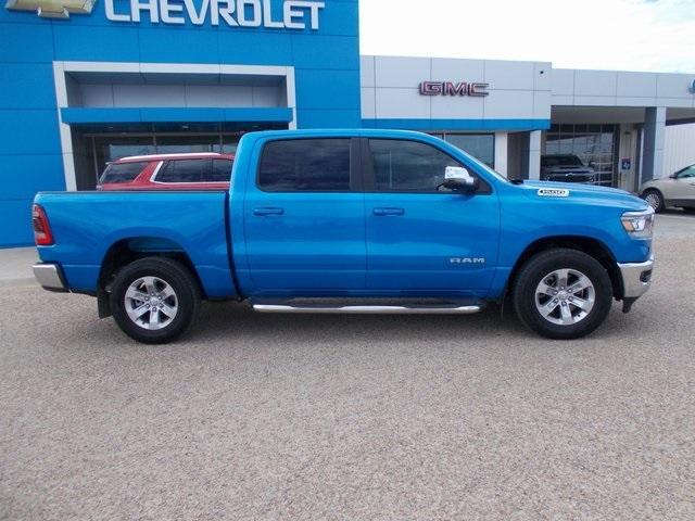 Used 2023 RAM Ram 1500 Pickup Laramie with VIN 1C6SRFJM6PN515172 for sale in Dalhart, TX