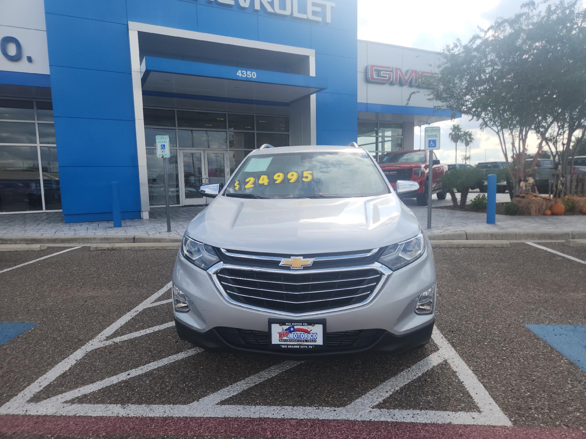 Used 2021 Chevrolet Equinox Premier with VIN 3GNAXNEV5MS163637 for sale in Rio Grande City, TX