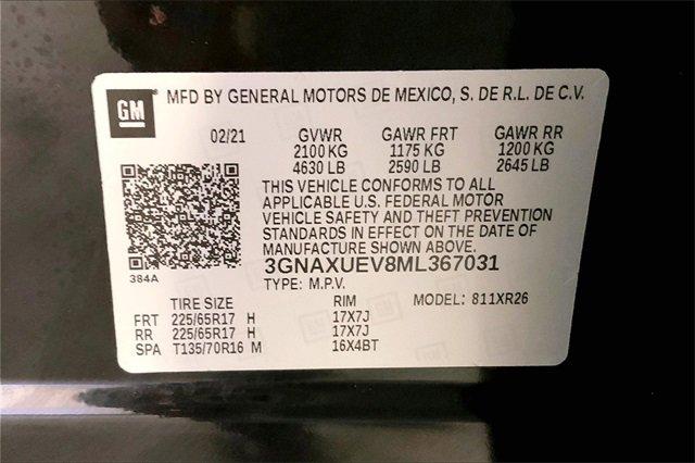 2021 Chevrolet Equinox Vehicle Photo in KANSAS CITY, MO 64114-4502