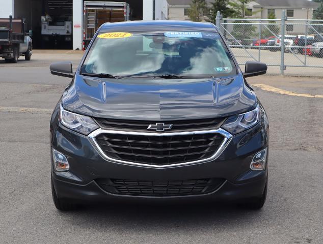 Certified 2021 Chevrolet Equinox LS with VIN 2GNAXHEV3M6151793 for sale in Bridgeville, PA