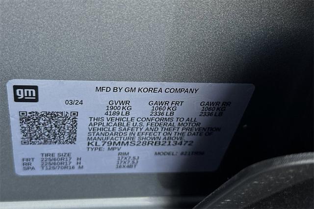 2024 Chevrolet Trailblazer Vehicle Photo in SALINAS, CA 93907-2500