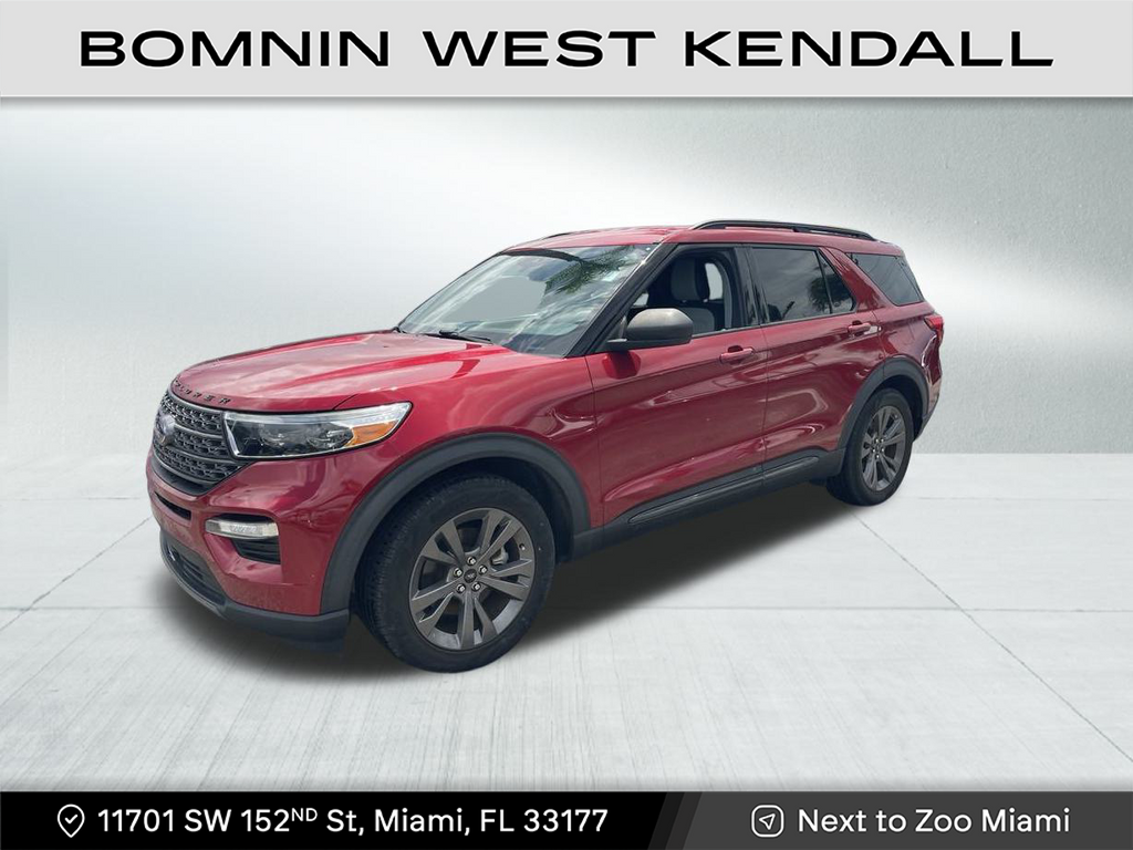 Used 2021 Ford Explorer XLT with VIN 1FMSK7DH5MGB40243 for sale in Miami, FL