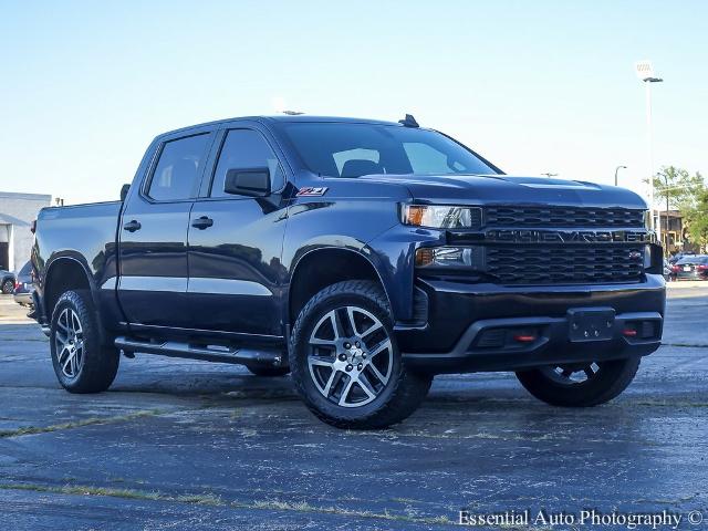 Used 2020 Chevrolet Silverado 1500 Custom with VIN 1GCPYCEH9LZ154987 for sale in Bridgeview, IL