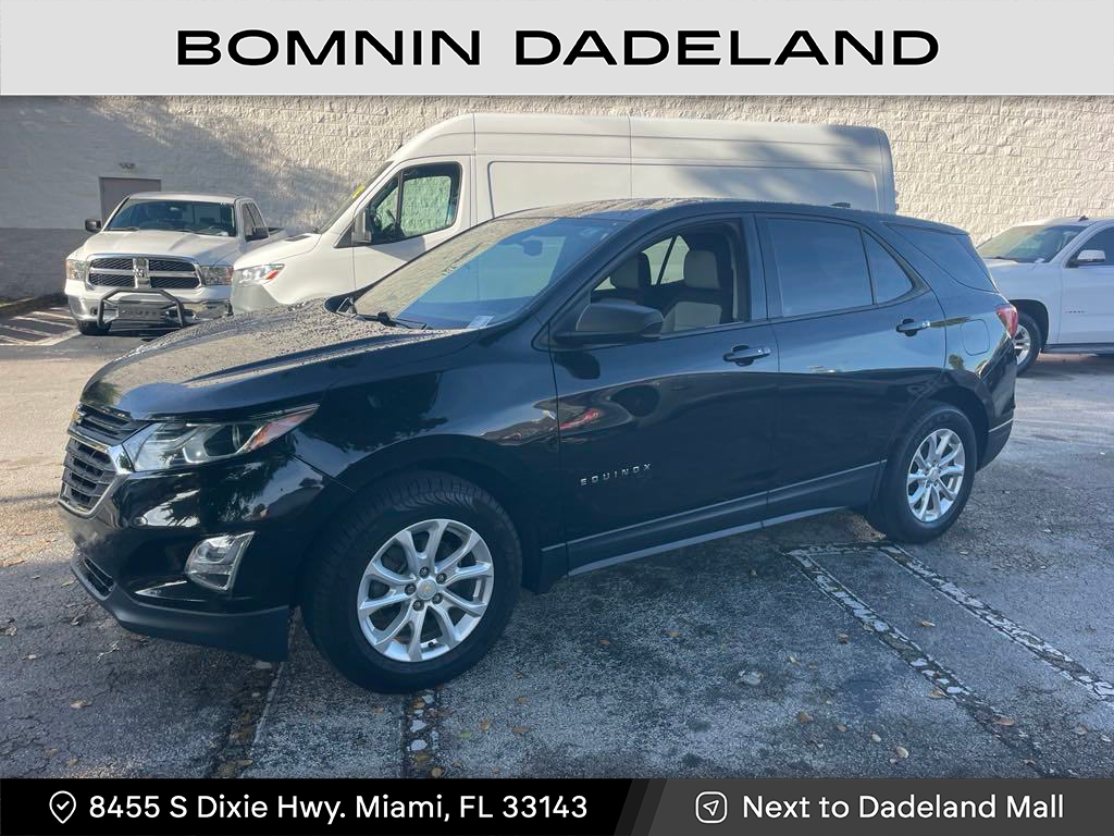 Used 2019 Chevrolet Equinox LS with VIN 2GNAXHEV2K6254250 for sale in Miami, FL