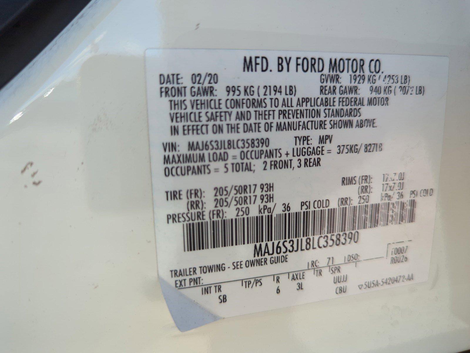 2020 Ford EcoSport Vehicle Photo in Margate, FL 33063