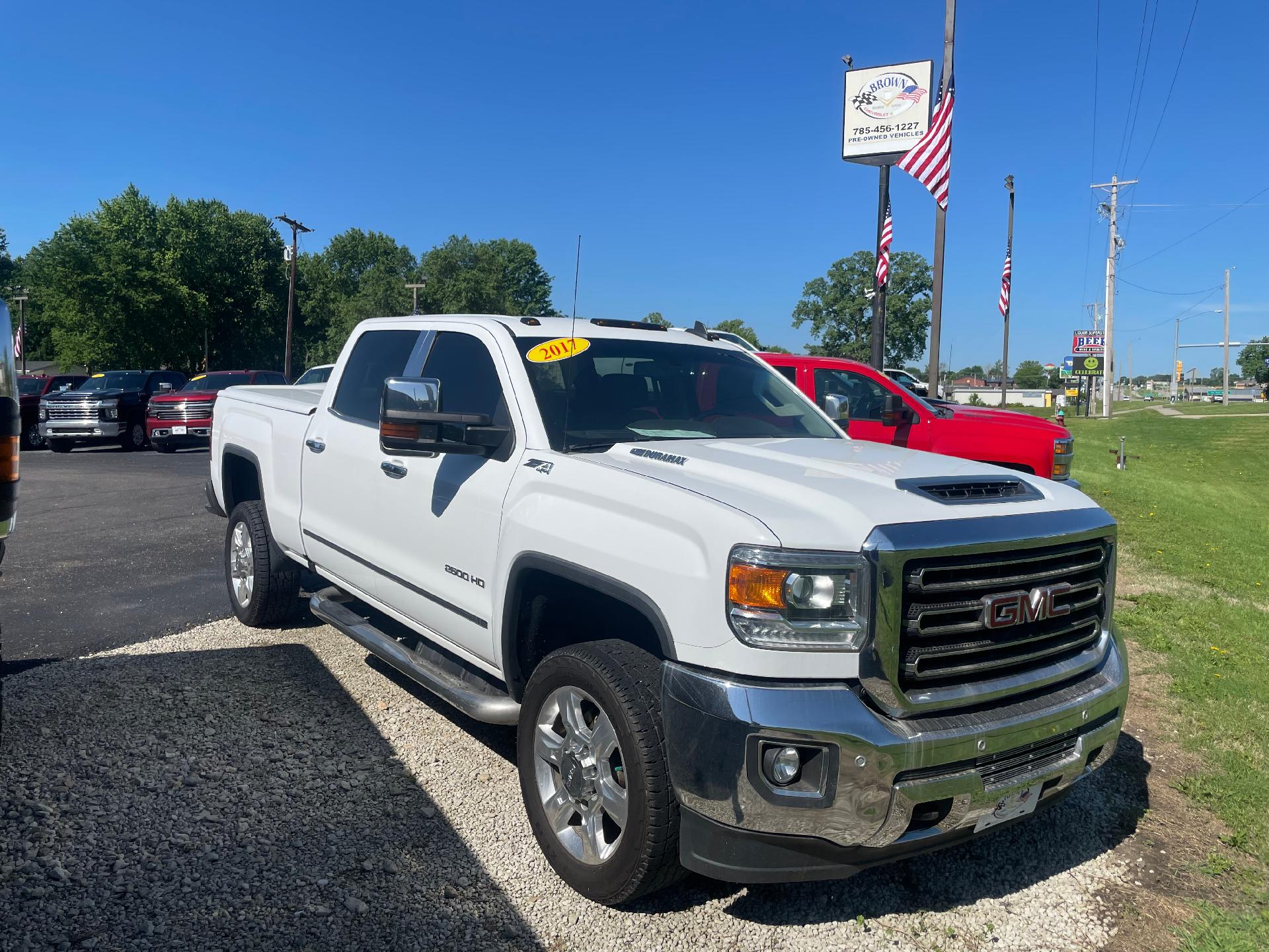 2017 GMC Sierra 2500 HD Available in WAMEGO - 1GT12TEYXHF234704 - Brown  Chevrolet