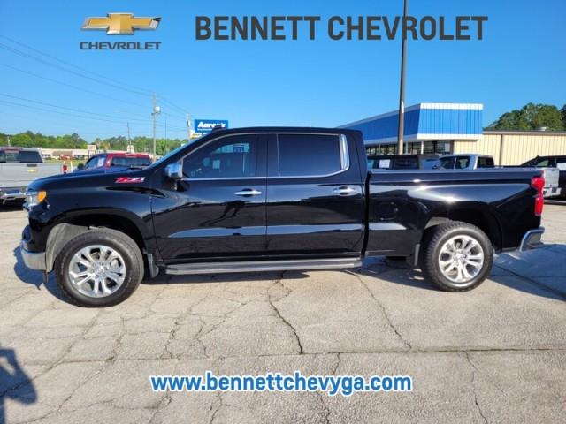 Used 2023 Chevrolet Silverado 1500 LTZ with VIN 1GCUDGE82PZ321606 for sale in Kingsland, GA